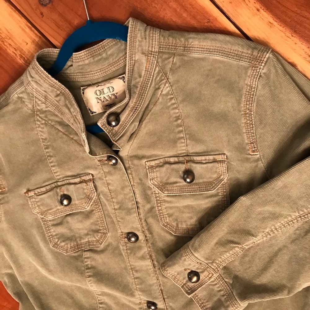 Old Navy corduroy jacket coat